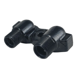 Universal A/C compressor Fitting Adapter Vertical Flex 7 fitting Port/Tube manifold fitting 3/4" x 7/8"