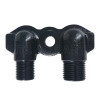 Universal A/C compressor Fitting Adapter Vertical Flex 7 fitting Port/Tube manifold fitting 3/4