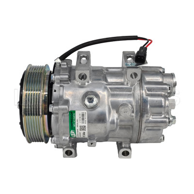 SD7V16 6PK 119MM 12V Car ac compressor for Volvo V50 S40 II 2.0 D 3M5H19D629HB 1529740 1287 40440118 SD7V16