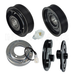 12V 8pk 125-127mm Auto A/C Compressor Clutch MAZDA 6 MAZDA 5 Bearing:325523