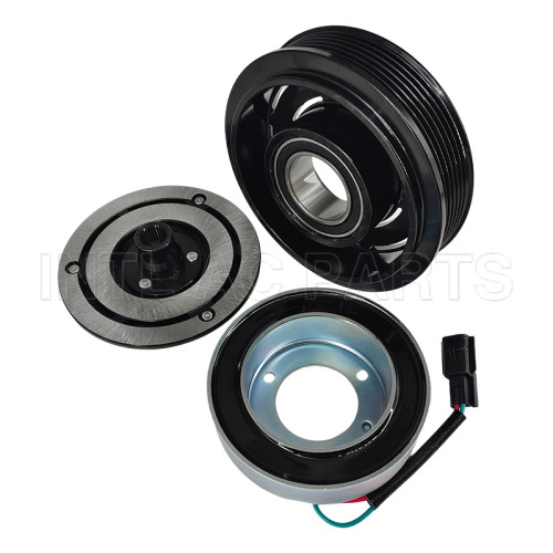 12V 125-129mm 6PK clutch DKS-17D compressor 2008 2009 2010 2011 2012 2013 2014 2015 2016 Nissan Rogue