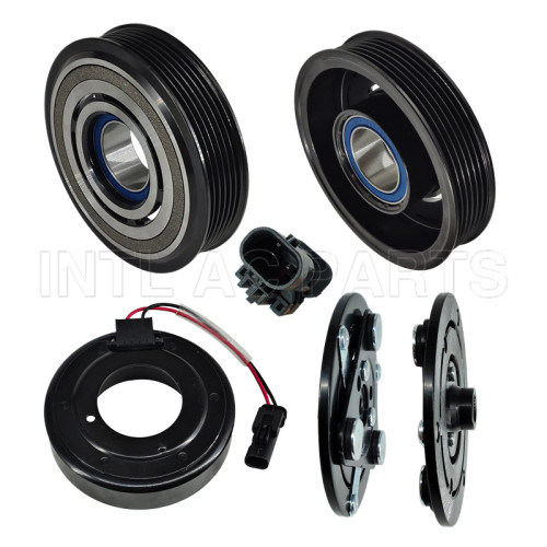 7V16 12V 6PK 120-124mm 35*52*20mm Auto air ac compressor magnetic clutch assembly OPEL INSIGNIA