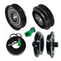 7SBU16C 12V 6PK 120-124mm auto a/c AC Compressor clutch VW Passat 1995-2005