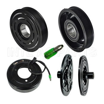 380020 KTT040129 AC COMPRESSOR clutch FOR DKS17D compressor 2003 2004 2005 2006 2007 2008 2009 Volvo C70 DKS17D 12V 6PK 119-123mm