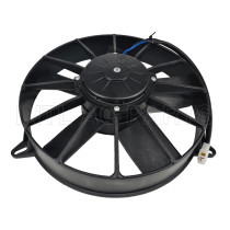 305MM 24V 160W 5 straight blade PUSH Auto Radiator Electric Cooling Fan micirobus