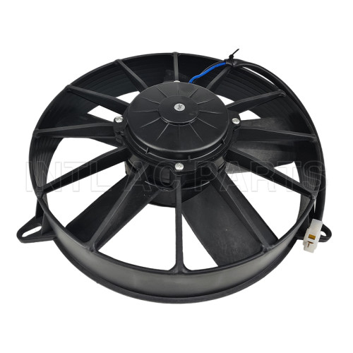 305MM 24V 160W 5 straight blade PUSH Auto Radiator Electric Cooling Fan micirobus