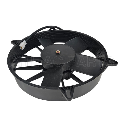 305MM 24V 160W 5 straight blade PUSH Auto Radiator Electric Cooling Fan micirobus