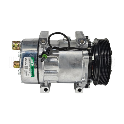 CO 4702C 55037359AB 7H15 L-BODY 6PK 125MM 12V AC COMPRESSOR AFTERMARKET REPLACES OEM55037359 JEEP CHEROKEE 2.5L/4.0L SD7H15 STYLE