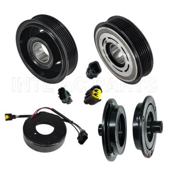 DVE12N 12V 6PK 117-121MM CAR AUTO AC COMPRESSOR clutch for KIA RIO YB IV 7M071-0073 7M0710073 97701-H8400