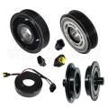 DVE12N 12V 6PK 117-121MM CAR AUTO AC COMPRESSOR clutch for KIA RIO IV