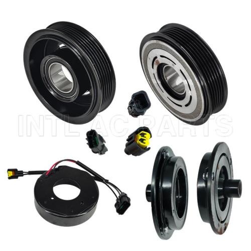 DVE12N 12V 6PK 117-121MM CAR AUTO AC COMPRESSOR clutch for KIA RIO YB IV 7M071-0073 7M0710073 97701-H8400