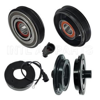 KTT040106 12V 4PK 110-115mm 30*52*22mm air conditioning magnetic clutch pulley for Denso 10PA17C IVECO DAILY III Van 1999-2009