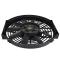 Auto Ac Cooling fan 10 inch 12V 80W squre frame with 10 straight blade