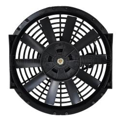 Auto Ac Cooling fan 10 inch 12V 80W squre frame with 10 straight blade