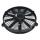 INTL-CF018 Car Ac Cooling Fan 14 inch 12V 80W squre frame with 10 straight blade