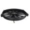INTL-CF018 Car Ac Cooling Fan 14 inch 12V 80W squre frame with 10 straight blade