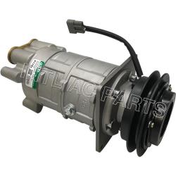 RC.600.021 GM A6 127-130MM 24V  16.5/22.4MM auto air compressor for GM A6 for Buick Riviera for Chevrolet G20 G30