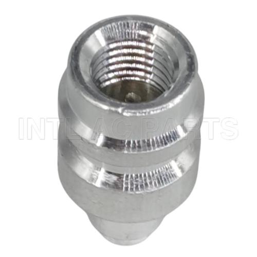 R134A M9 Auto Air Conditioner Aluminum Valve Seat Hose Fittings Valve Seat Coupling