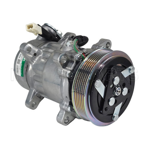 6453FR 6453JJ 6V12 6PK 123MM 12V A/C Compressor CITROEN XSARA Coupe (N0)(1998/01 - 2005/04) 98981 CNK218 F4-98981 14-1433 1433