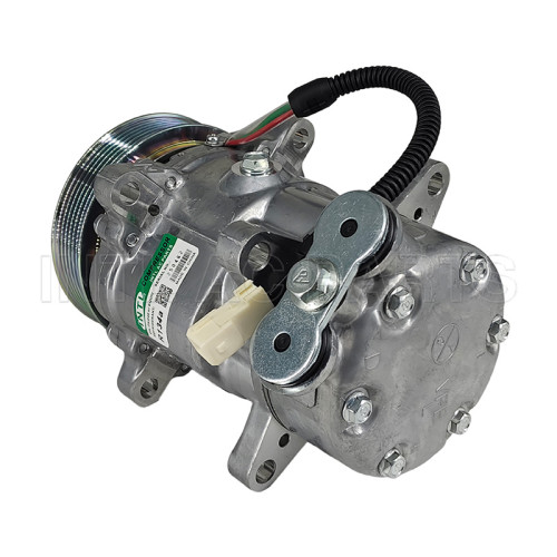 6453FR 6453JJ 6V12 6PK 123MM 12V A/C Compressor CITROEN XSARA Coupe (N0)(1998/01 - 2005/04) 98981 CNK218 F4-98981 14-1433 1433