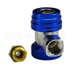 INTL-QC012 R134A  BLUE LOW Side Compact Manual coupler Quick Couplers