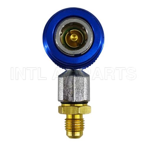 INTL-QC012 R134A  BLUE LOW Side Compact Manual coupler Quick Couplers
