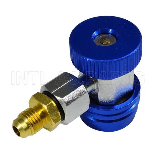 INTL-QC012 R134A  BLUE LOW Side Compact Manual coupler Quick Couplers