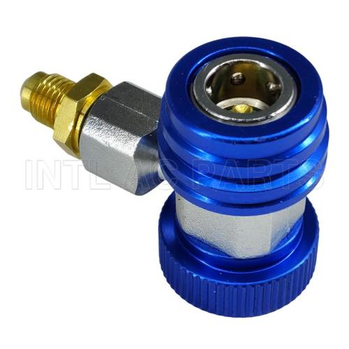 INTL-QC012 R134A  BLUE LOW Side Compact Manual coupler Quick Couplers
