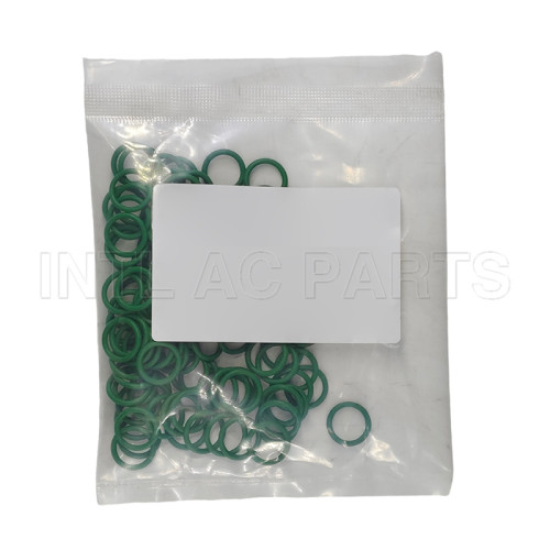 Green Universal Air Conditioning Oring Kit 10.82*1.78mm HNBR