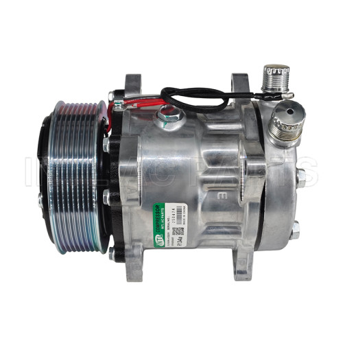 7306 130180 7H13 8 EAR 8PK 119MM 12V VOR#3/4X7/8 ac compressor SD7H13 Sanden 7H13 JE EM AM SANDEN 7306