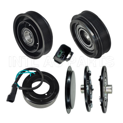 7H15 24V 8PK 146-150MM 35*55*20MM Auto Ac Compressor clutch kit assembly for CATERPILLAR CAT 374F 349E