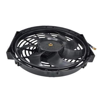 Cross Brand Electronic Fan 10 Inch 12V 80W Squre Frame with 8 Crooked Blade