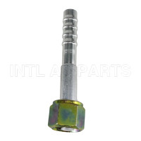 Aluminum Material Auto AC Barb hose Fitting #5 O-RING Straight