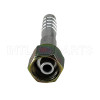 Aluminum Material Auto AC Barb hose Fitting #5 O-RING Straight