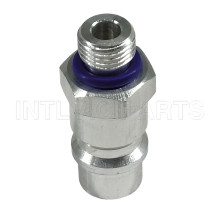 3/8-24UNF R134a Auto air conditioner Aluminum valve seat hose fittings