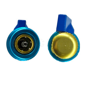 High Side R134A Valve Core Valve Removal Tools for Refrigerant Color Blue RC.500.034