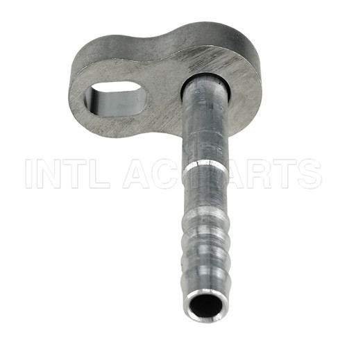 R134a #6/180° Aluminium Ac Hose Fitting
