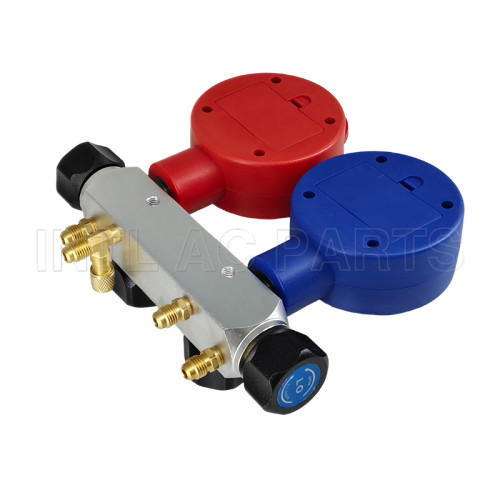 MANIFOLD WITH DIGITAL GAUGES Digital Manifold gauge 4-Port with Micron Gauge