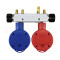 MANIFOLD WITH DIGITAL GAUGES Digital Manifold gauge 4-Port with Micron Gauge