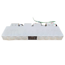 BEU-229 Single cooling LHD OR 12V Aluminium valve Evaporator Unit With remote control 8 holes Fuel compressor