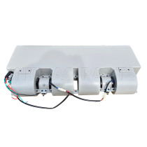 BEU-229 Single cooling LHD OR 12V Aluminium valve Evaporator Unit With remote control 8 holes Fuel compressor