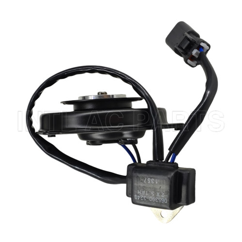 065000-3070 Condenser Fan Motor Honda Civic Jazz Cooling Radiator Fan Motor Assy 12V