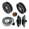 DKS-17D 12V 7pk 130mm Car air ac compressor magnetic clutch assembly Np300 2.5 L 2016 2017 2018 2019 2020 Nissan