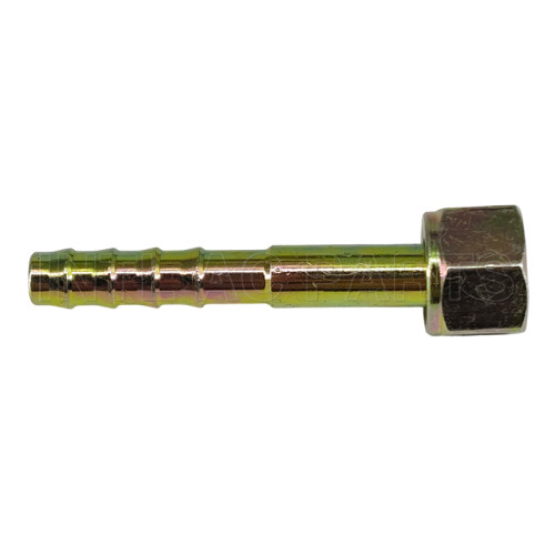 INTL-HF3004 #6 O-RING Straight Iron Fitting