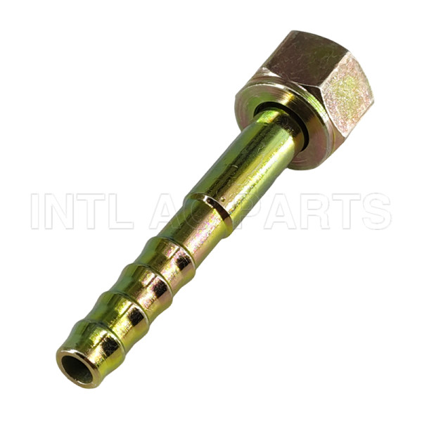 INTL-HF3004 #6 O-RING Straight Iron Fitting