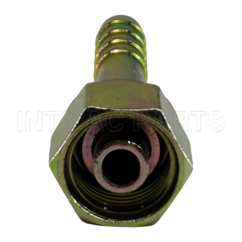 INTL-HF3004 #6 O-RING Straight Iron Fitting