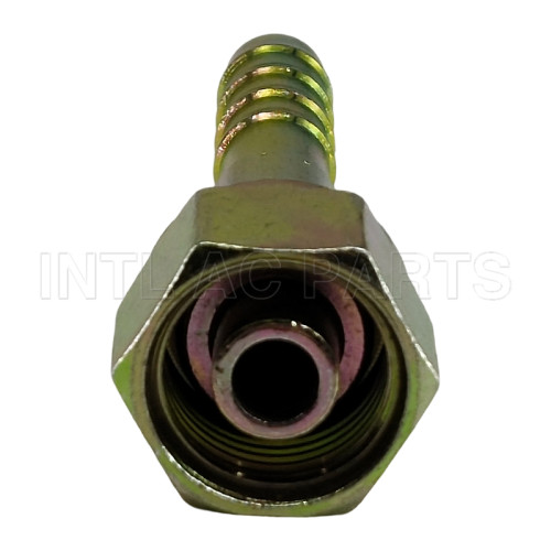 INTL-HF3004 #6 O-RING Straight Iron Fitting
