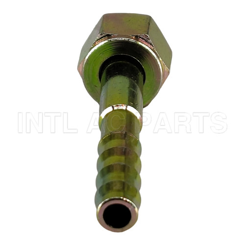 INTL-HF3004 #6 O-RING Straight Iron Fitting