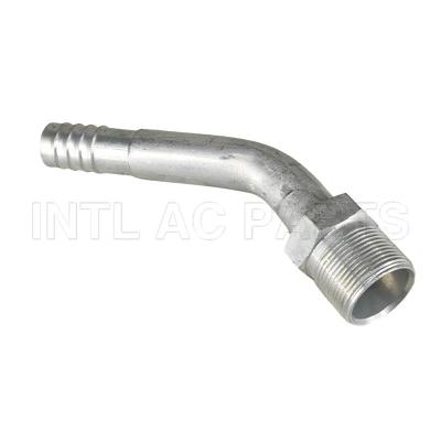 #12 R134a  45° Hose Barb Fittings Auminum Parts