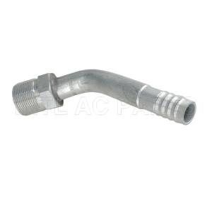 #12 R134a  45° Hose Barb Fittings Auminum Parts
